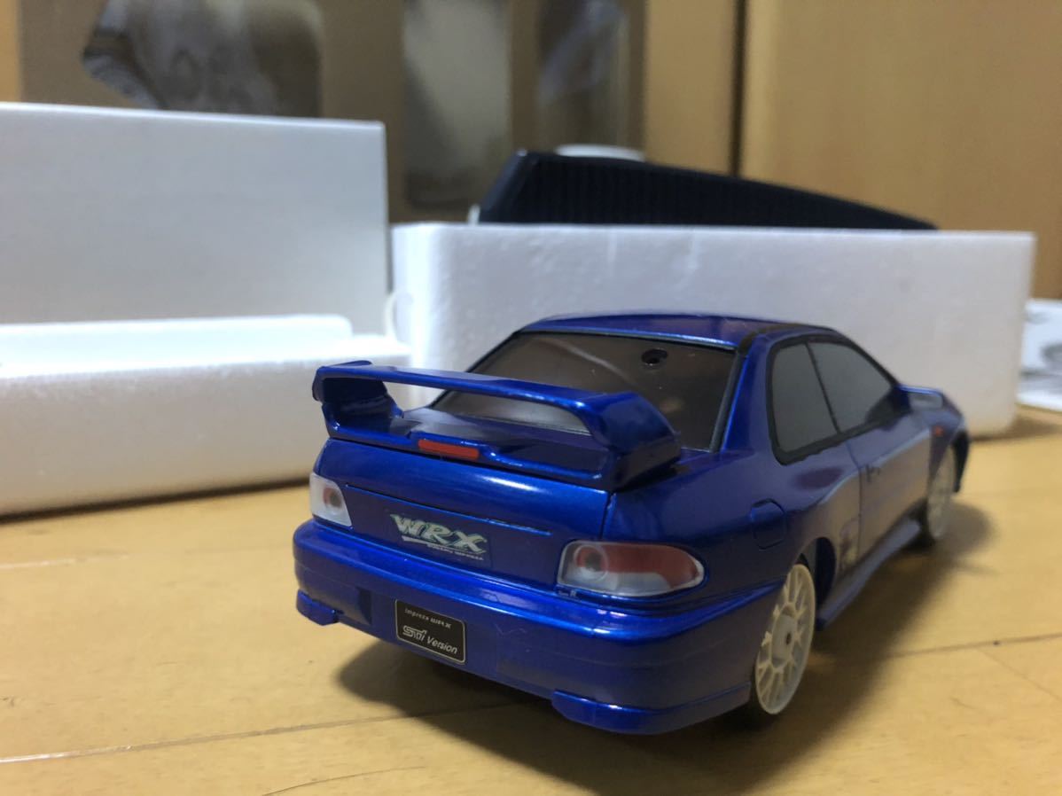 京商 ミニッツ スバル インプレッサ WRX STi spec C 07 SRTJ 勝田車 No