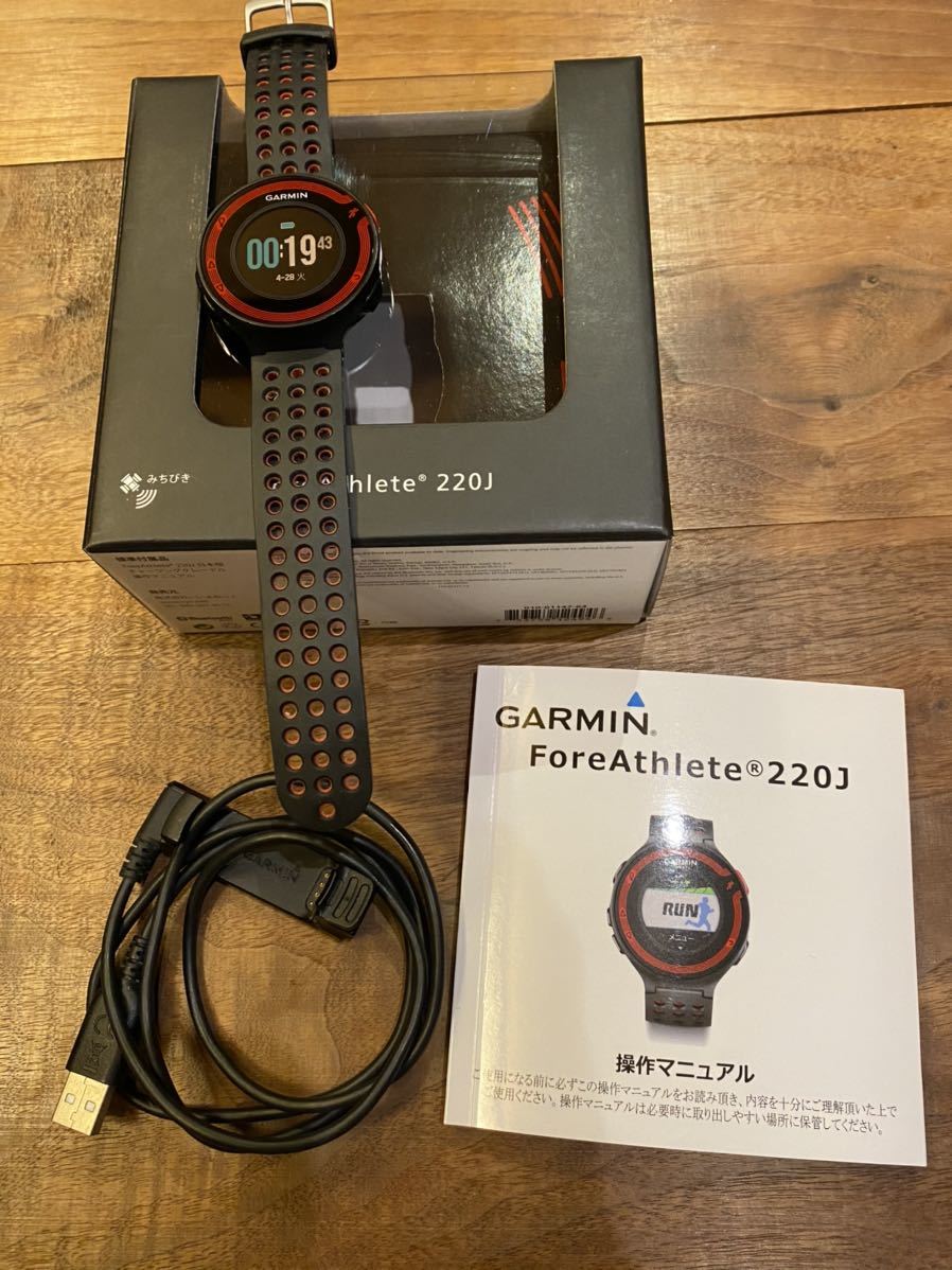 最安値，新作 GPS対応ランニング用スポーツウォッチ GARMIN 220J(アクセサリー)｜売買されたオークション情報、yahooの商品情報をアーカイブ公開 - オークファン その他