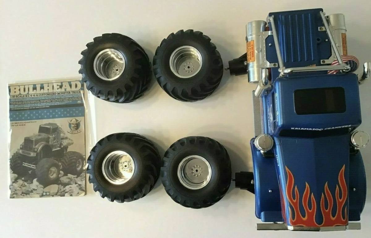 タミヤ ブルヘッド 当時物 Tamiya Bullhead 未使走 ,昔タミヤ