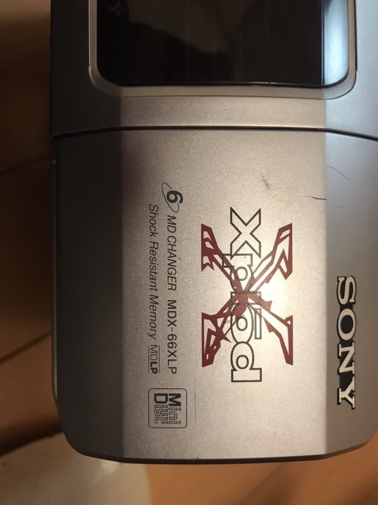 SONY MDチェンジャー ソニー MD MDX-66XLPRF MDLP対応 0 MDX-62 MDX