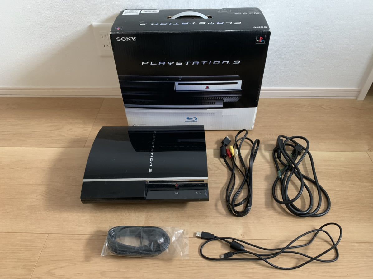 HOT，本物保証 PS3本体 SONY PlayStation3 60GB CECHA00 ソニー プレステ3 ジャンク品(PS3本体)｜売買されたオークション情報、yahooの商品情報をアーカイブ公開 - オークファン PS3本体