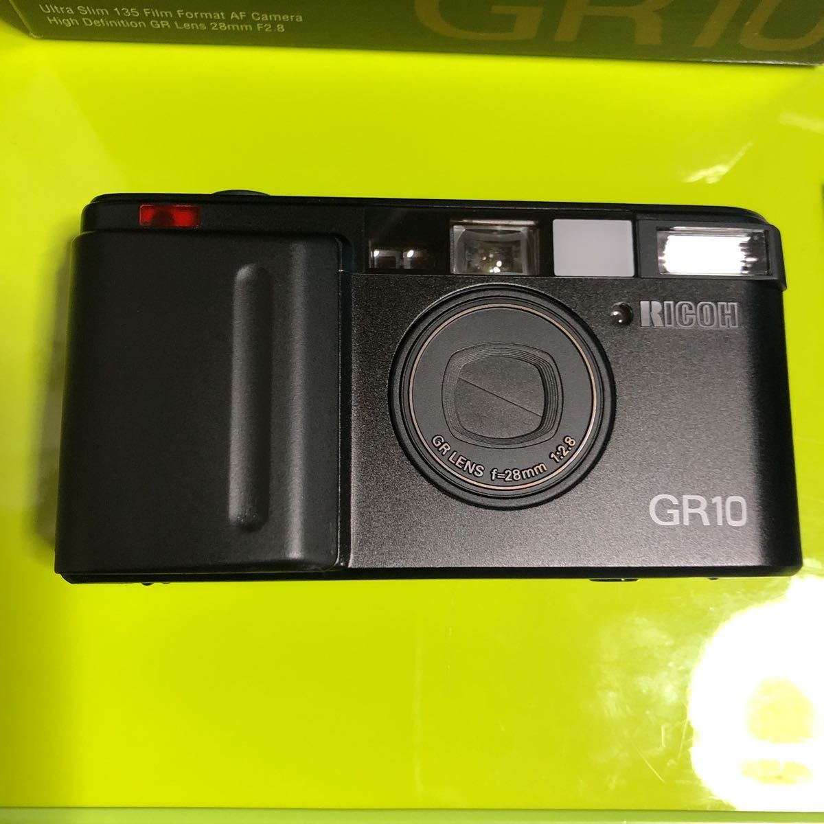RICOH/リコー GR10 高級コンパクトフィルムカメラ シャッター