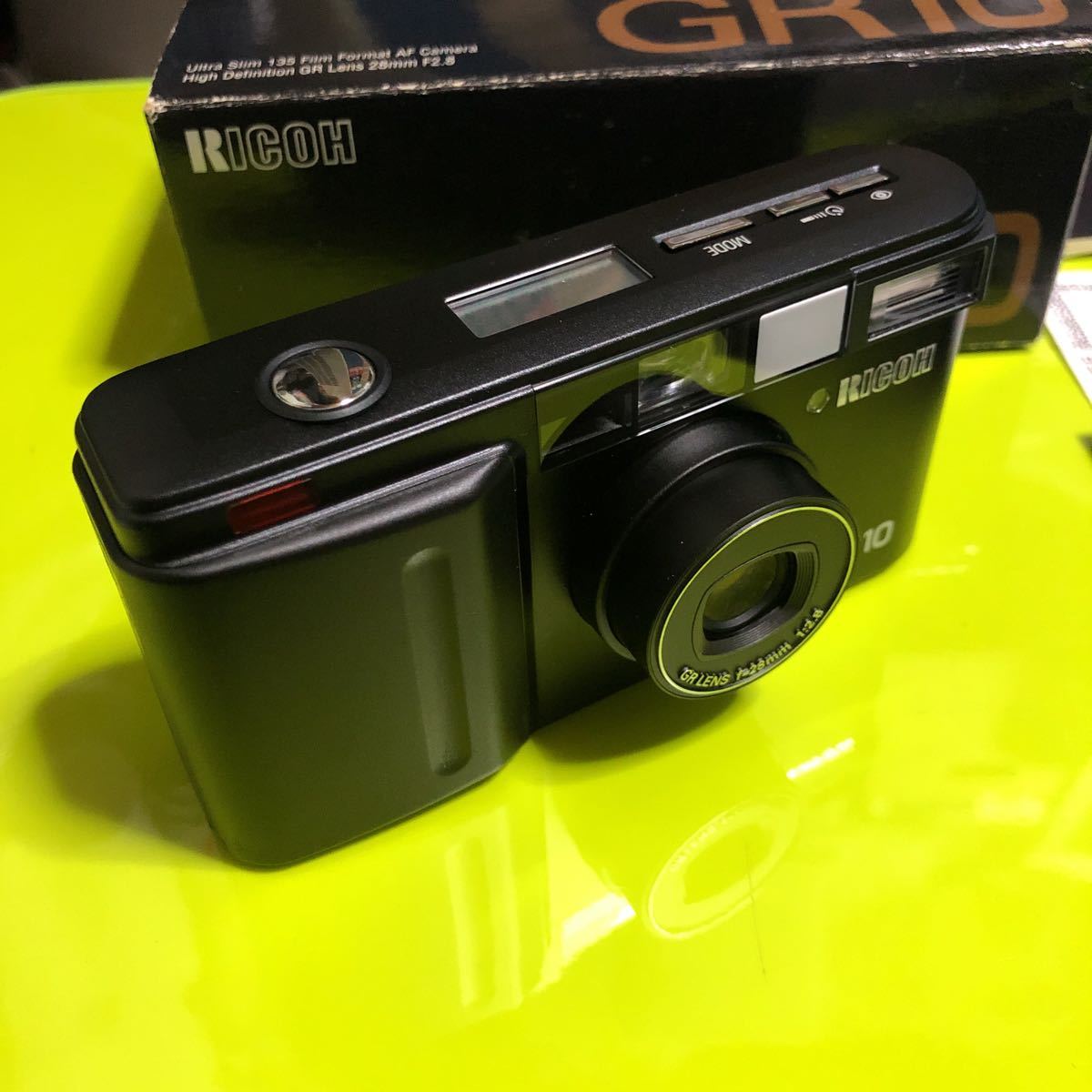 RICOH/リコー GR10 高級コンパクトフィルムカメラ シャッター