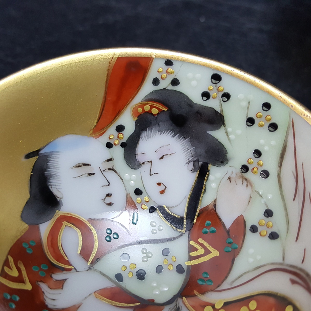 九谷焼 春画 盃 酒器 - ぐい呑み 浮世絵 Yahoo!オークション お猪口 7