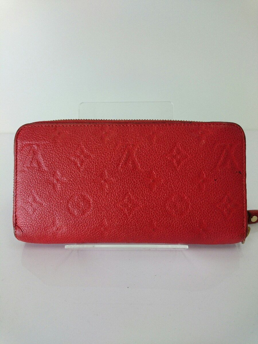 LOUIS VUITTON◇ジッピー・ウォレット_モノグラムアンプラント/レザー