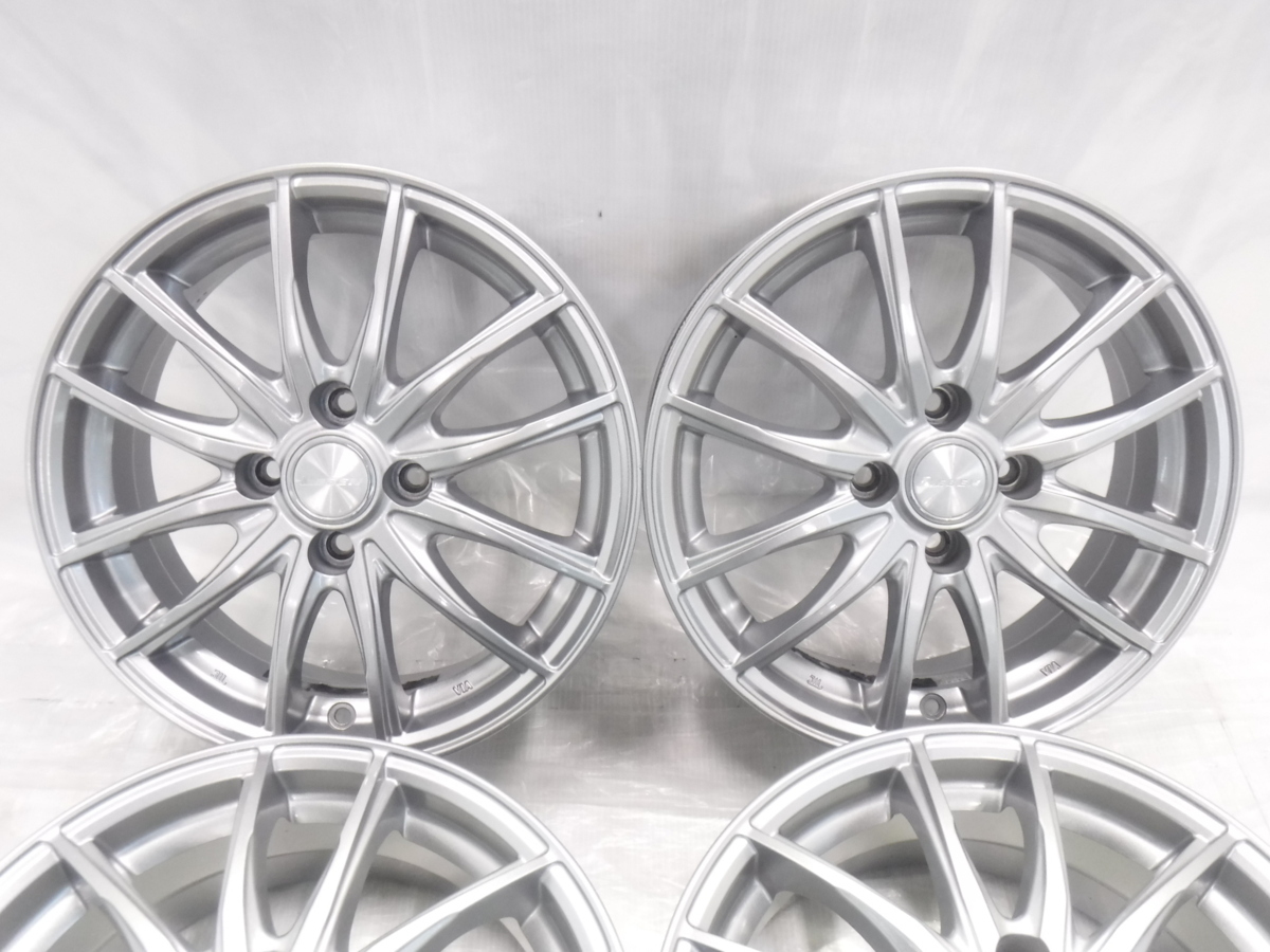 40 4本セット bB 15インチ トヨタ純正AW 15x6J PCD100⁄4H 中古 bB等 売