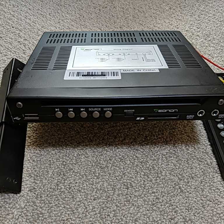 EONON 車載用DVDプレーヤー 本体 EONON 車載 DVDプレーヤー ハーフDIN D0009 イーオンオン DVD