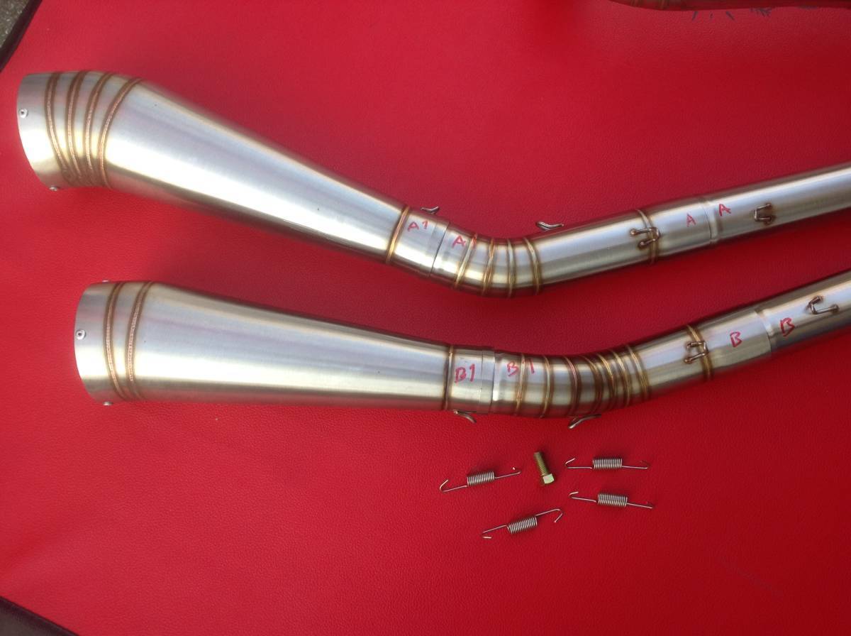 Xl883/1200 キャブレターモデルバイク！ナイスカスタムマフラー