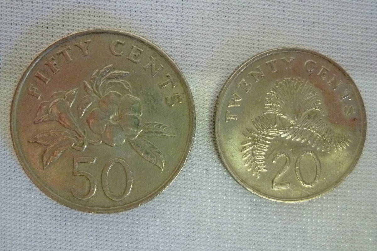 最終値下げ！□超レア 《古銭・外国銭》【シンガポール】 1ドル紙幣
