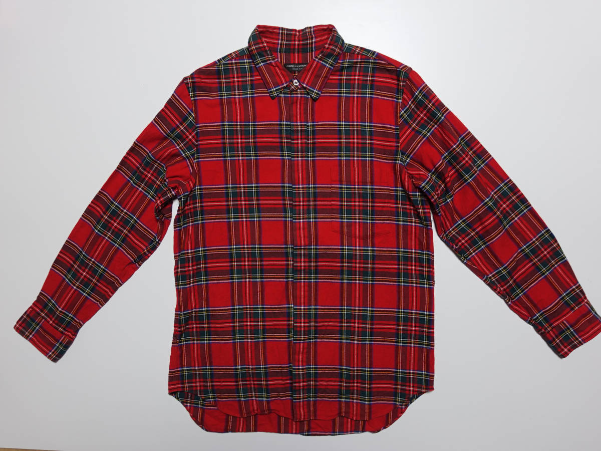 ジョニオ着同型同色 COMME des GARCONS HOMME PLUS 製品加工タータン 