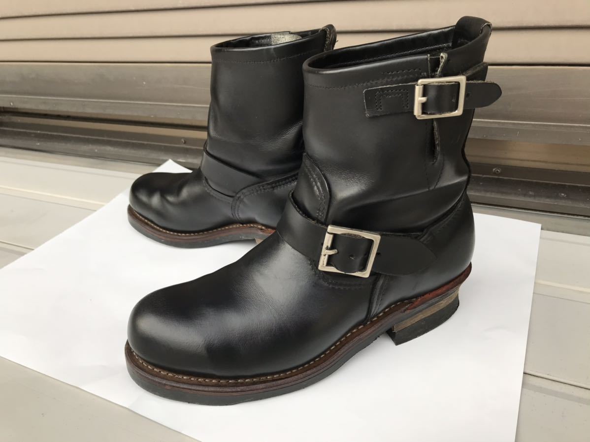 【超激得，セール】 RED WING レッドウィング 25.5cm ショート エンジニアブーツ(7.5インチ)｜売買されたオークション情報、yahooの商品情報をアーカイブ公開 - オークファン 7.5インチ