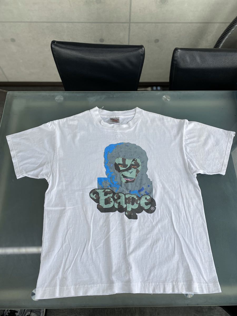 【2026，人気セール】 アベイシングエイプ 初期Tシャツ L エイプ(半袖シャツ)｜売買されたオークション情報、yahooの商品情報をアーカイブ公開 - オークファン 男性用
