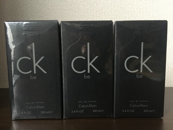 正規取扱店で買ってください ☆ 新品 ☆ カルバンクライン CK-be 100ml ×