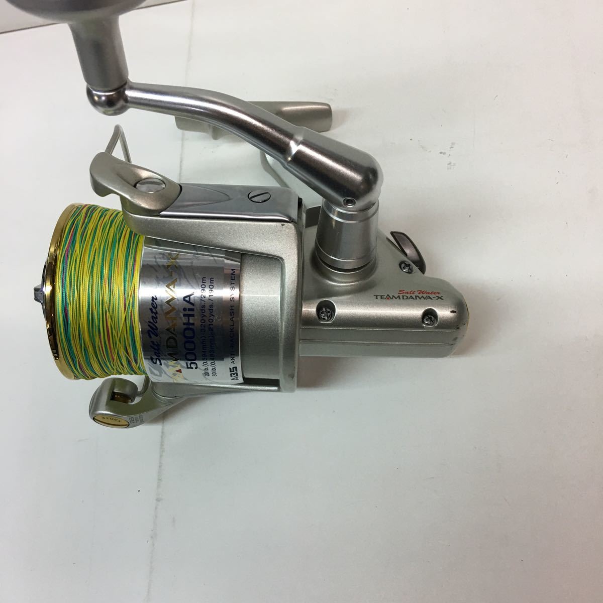 ダイワ チームダイワX ソルトウォーター 5000HiA 箱と替えスプール付属