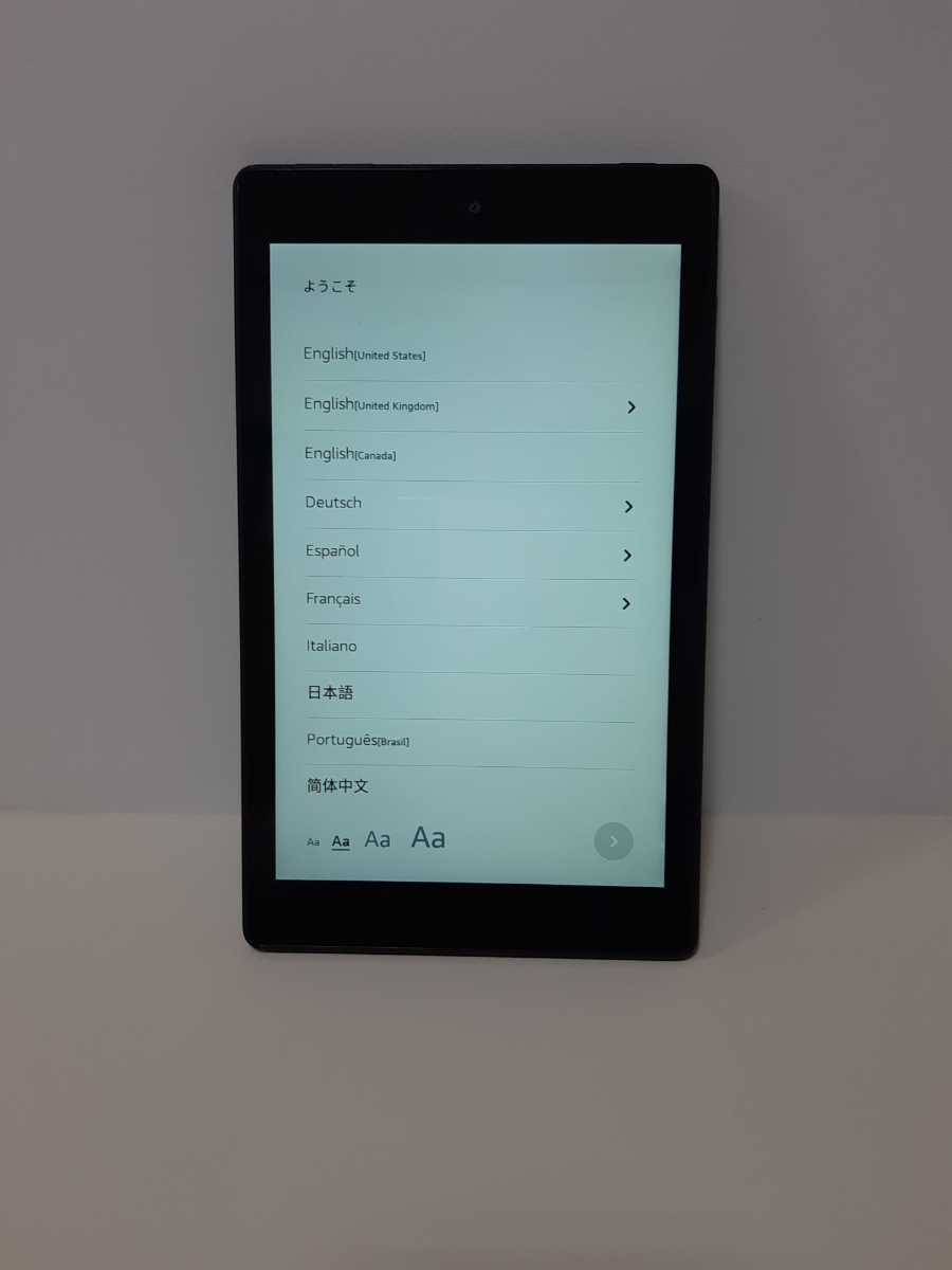 Amazon Fire HD8 第8世代 Wi-Fi モデル 16GB タブレット 中古 Fire HD