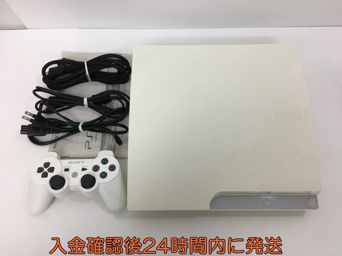 PS3 本体 CECH-3000A クラシックホワイト 160GB 動作確認初期化済 