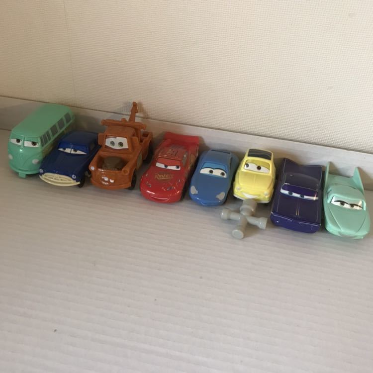 カーズ マック ハッピーセット 8台セット マクドナルド Cars マックィーン メーター 難あり 子供が遊んだ当時物 カーズ 売買されたオークション情報 Yahooの商品情報をアーカイブ公開 オークファン Aucfan Com