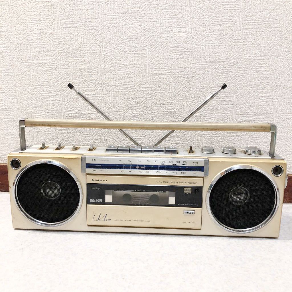 美品】 SANYO サンヨー MR-U4MKⅢ ラジカセ 動作品 カセット Yahoo