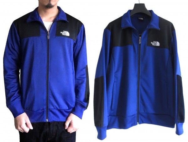 新品，セール 19S/S THE NORTH FACE ノースフェイス JERSEY JACKET L ジャージ ジャケット アズテックブルー ブラック レターパック可(その他)｜売買されたオークション情報、yahooの商品情報をアーカイブ公開 - オー 男性用