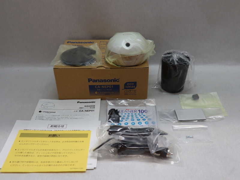  Panasonic パナソニック/nanoe/ナノイー/車載ナノイー発生機/CA-NEP01/DM/ベージュ/ 品/mt1575(空気清浄機)｜売買されたオークション情報、yahooの商品情報をアーカイブ公開 - オークファン 空気清浄機