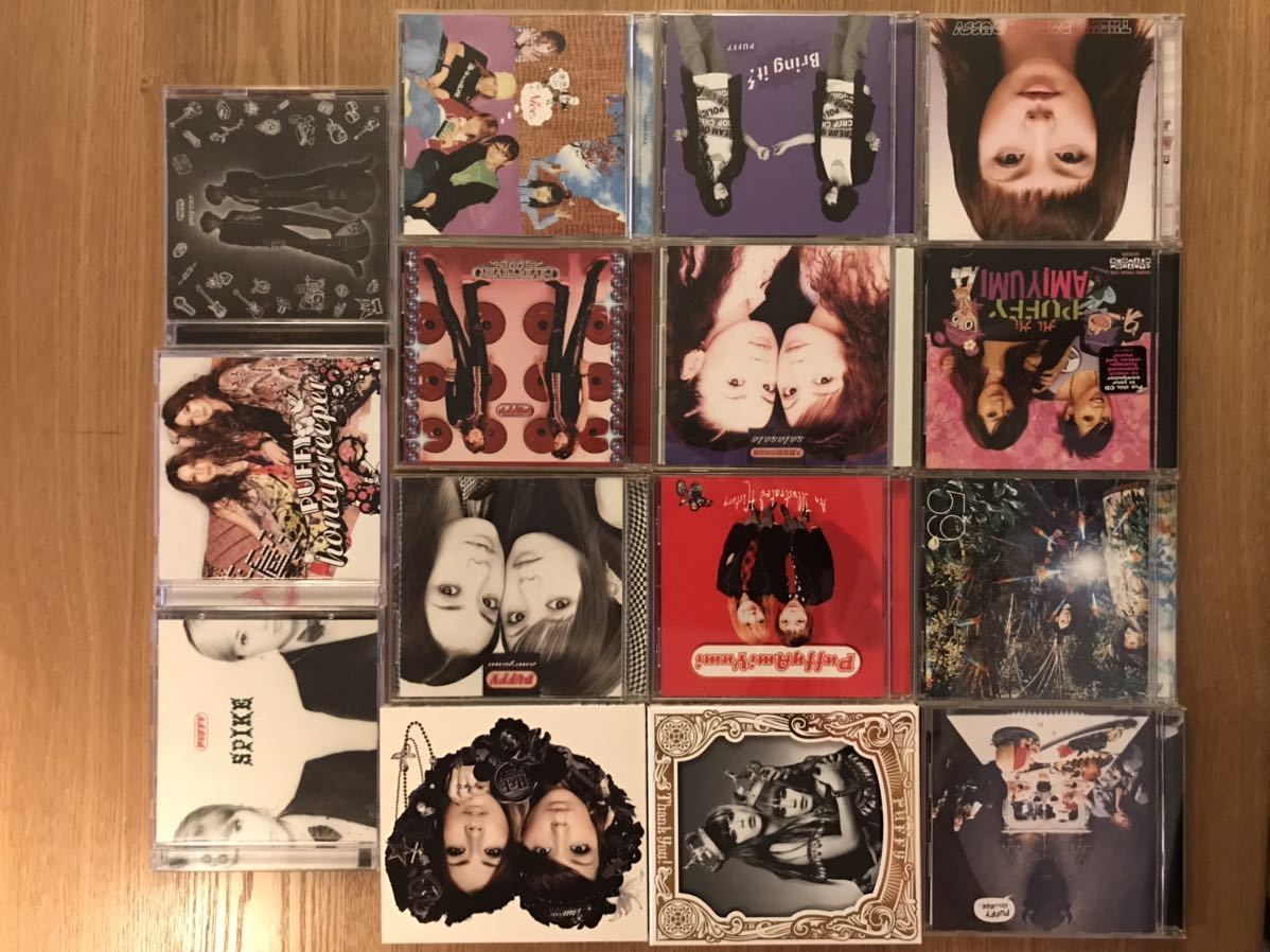 PUFFY パフィー CD 15枚 セット 大貫亜美 吉村由美 奥田民生 中古PUFFY