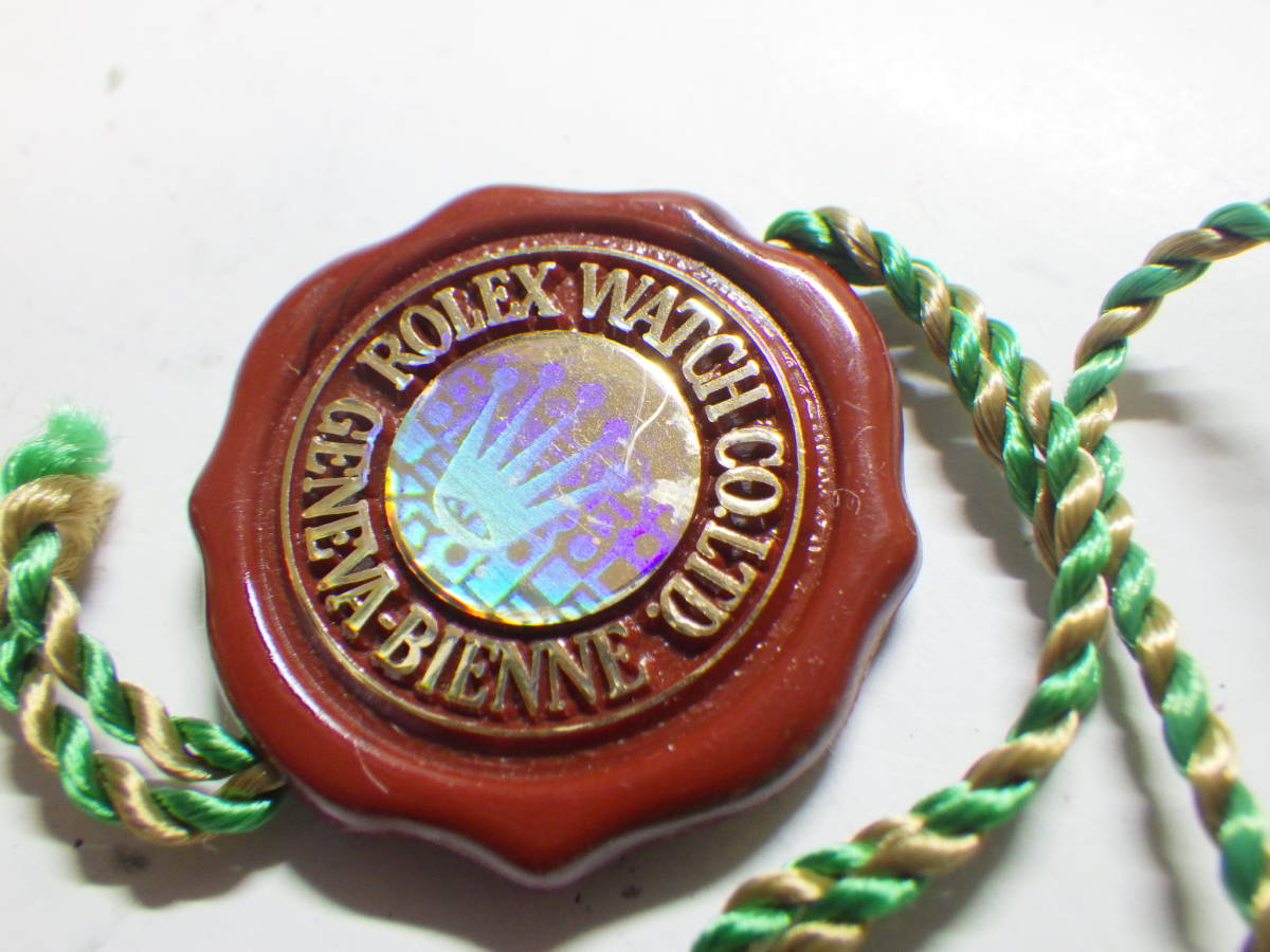 ロレックス クロノメータータグ 赤 ROLEX 1990年代 クロノメーター 