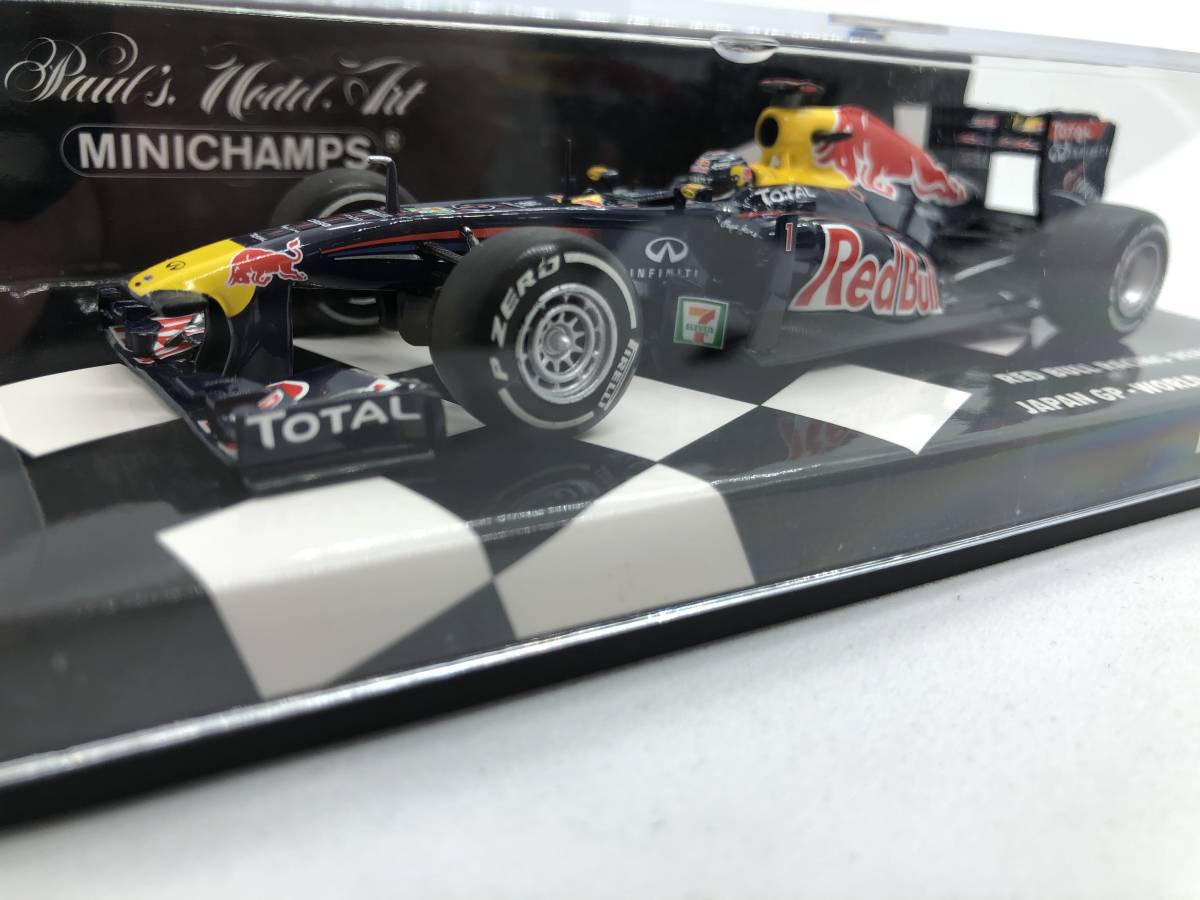 ミニチャンプス 1/43 レッドブル ルノー RB7 S.ベッテル 日本GP
