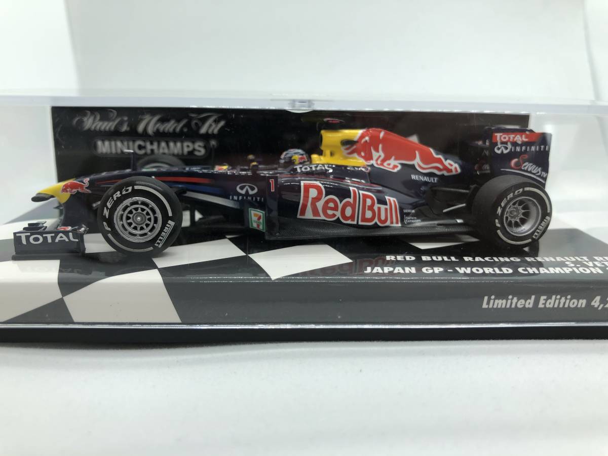 ミニチャンプス 1/43 レッドブル ルノー RB7 S.ベッテル 日本GP