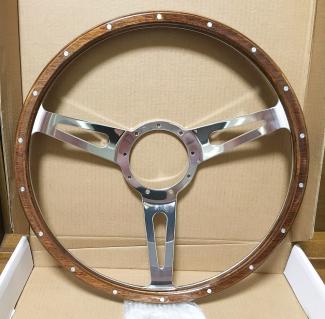 2025，人気SALE カスタム アルミ ビレット クラッシックウッド ステアリング ハンドル 9穴 40.6&phi; 16インチ バドニック モトリタ レカラ ラス4(ステアリング)｜売買されたオークション情報、yahooの商品情報 その他