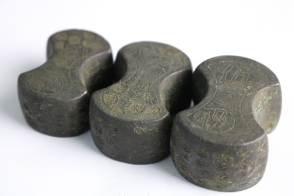 江戸時代 両替商 天秤 - 時代物 繭方 後藤分銅 伍拾両 重量1658g 「後藤