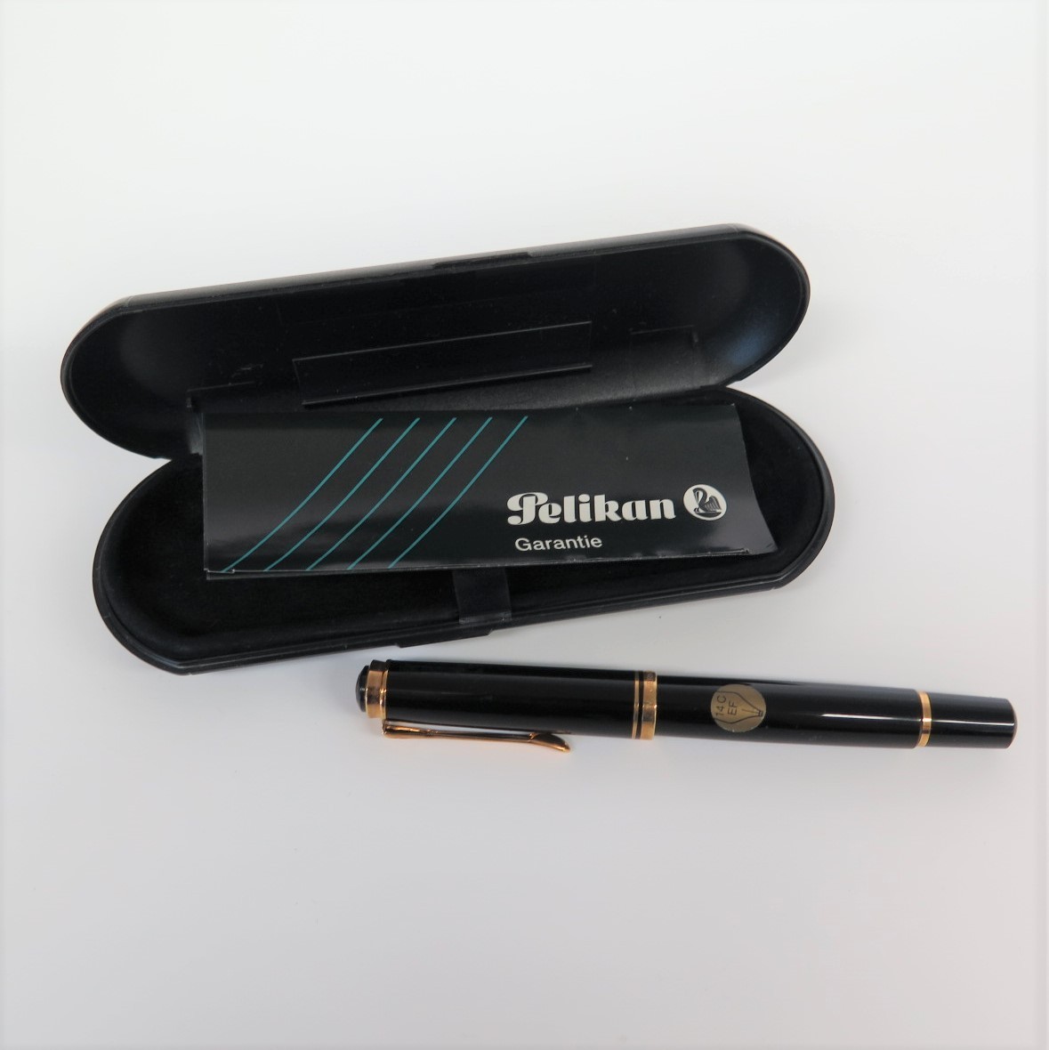 ○〇PELIKAN ペリカン 400 万年筆 ペン先14C-585 グリーン ストライプ