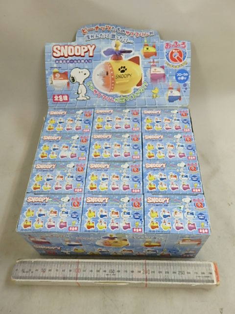 スヌーピー　おふろＱ　サブマリン　全８種　コンプリート スヌーピー おふろQスヌーピー 12個 サブマリン 浮かんだり潜つたり