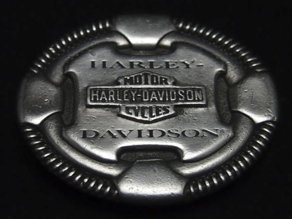 【FA】Harley Davidson ハーレーダビッドソン ベルト バックル 90'S_1