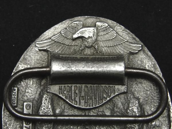 【FA】Harley Davidson ハーレーダビッドソン ベルト バックル 90'S_3