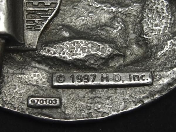 【FA】Harley Davidson ハーレーダビッドソン ベルト バックル 90'S_5