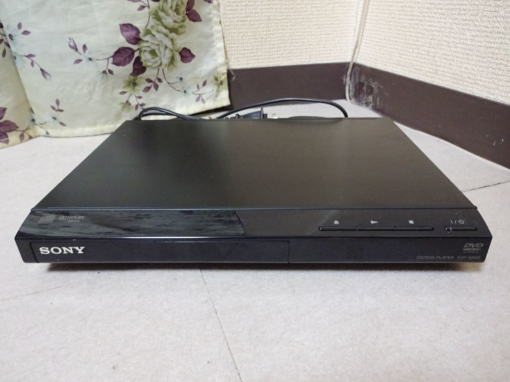 ベルト交換済 Sony ソニー Dvdプレーヤー Dvp Sr20 リモコン付 一般 売買されたオークション情報 Yahooの商品情報をアーカイブ公開 オークファン Aucfan Com