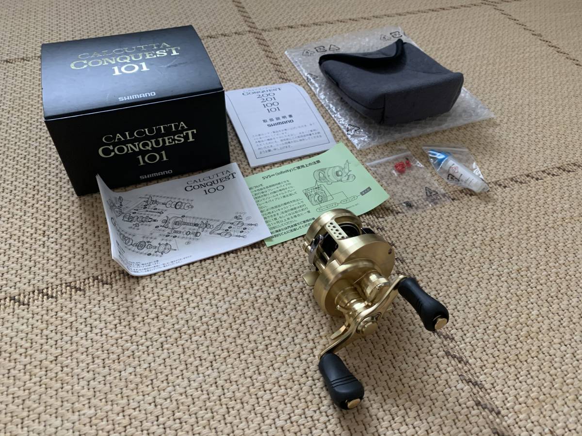 低価，高品質 カルカッタコンクエスト101(シマノ)｜売買されたオークション情報、yahooの商品情報をアーカイブ公開 - オークファン シマノ