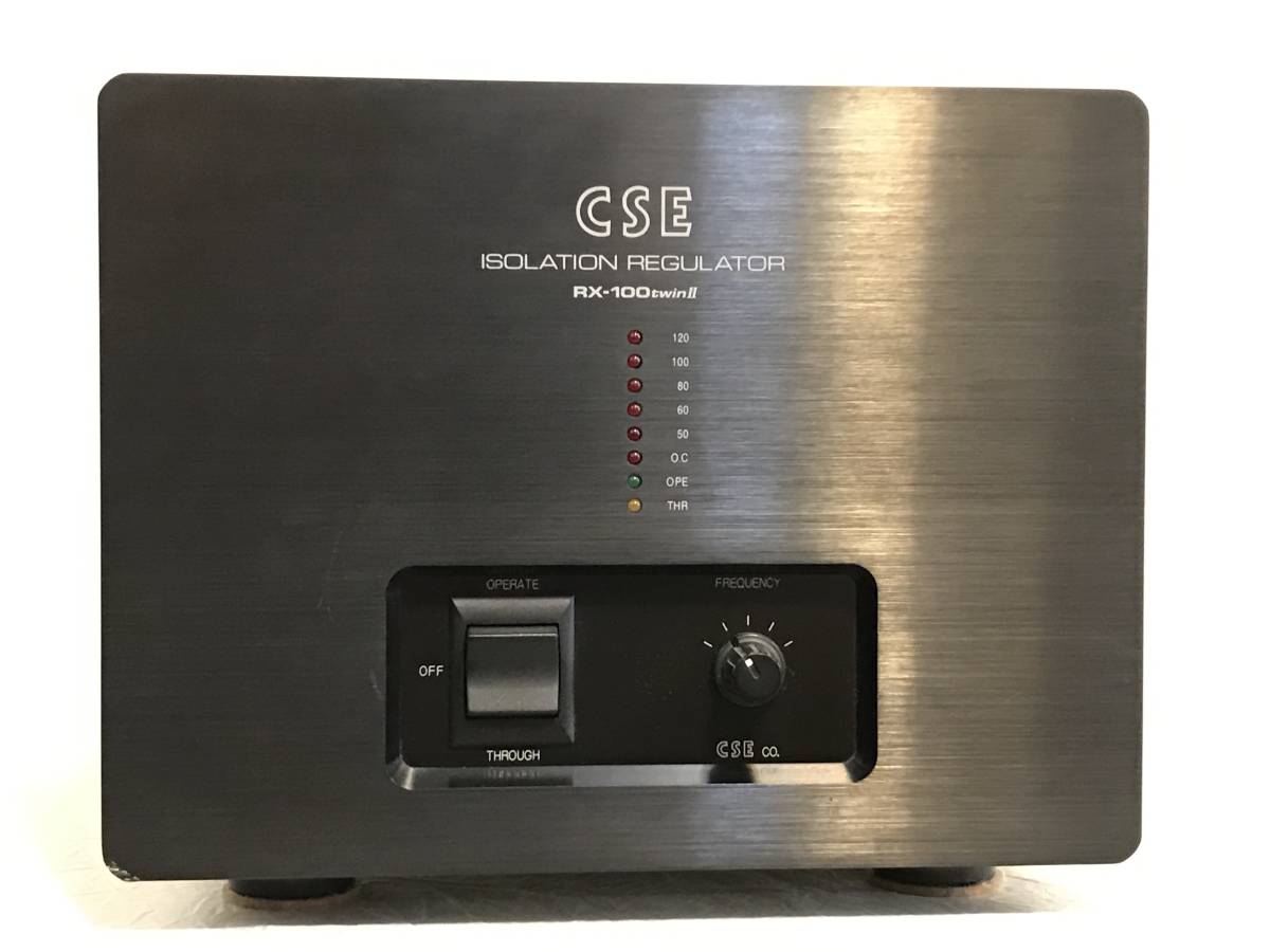 CSE RX-100twinⅡ　アイソレーションレギュレーター（クリーン電源）　ジャンク品_1