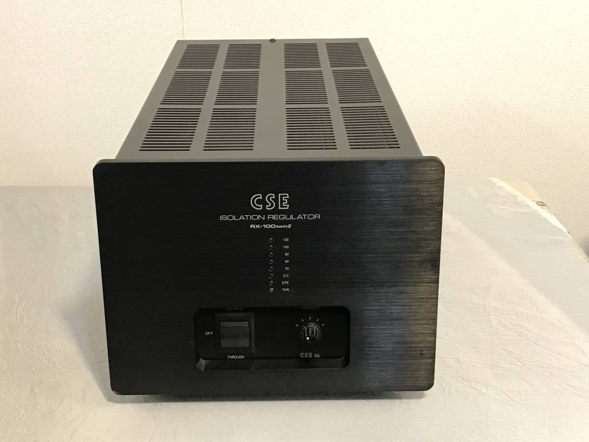 CSE RX-100twinⅡ　アイソレーションレギュレーター（クリーン電源）　ジャンク品_2