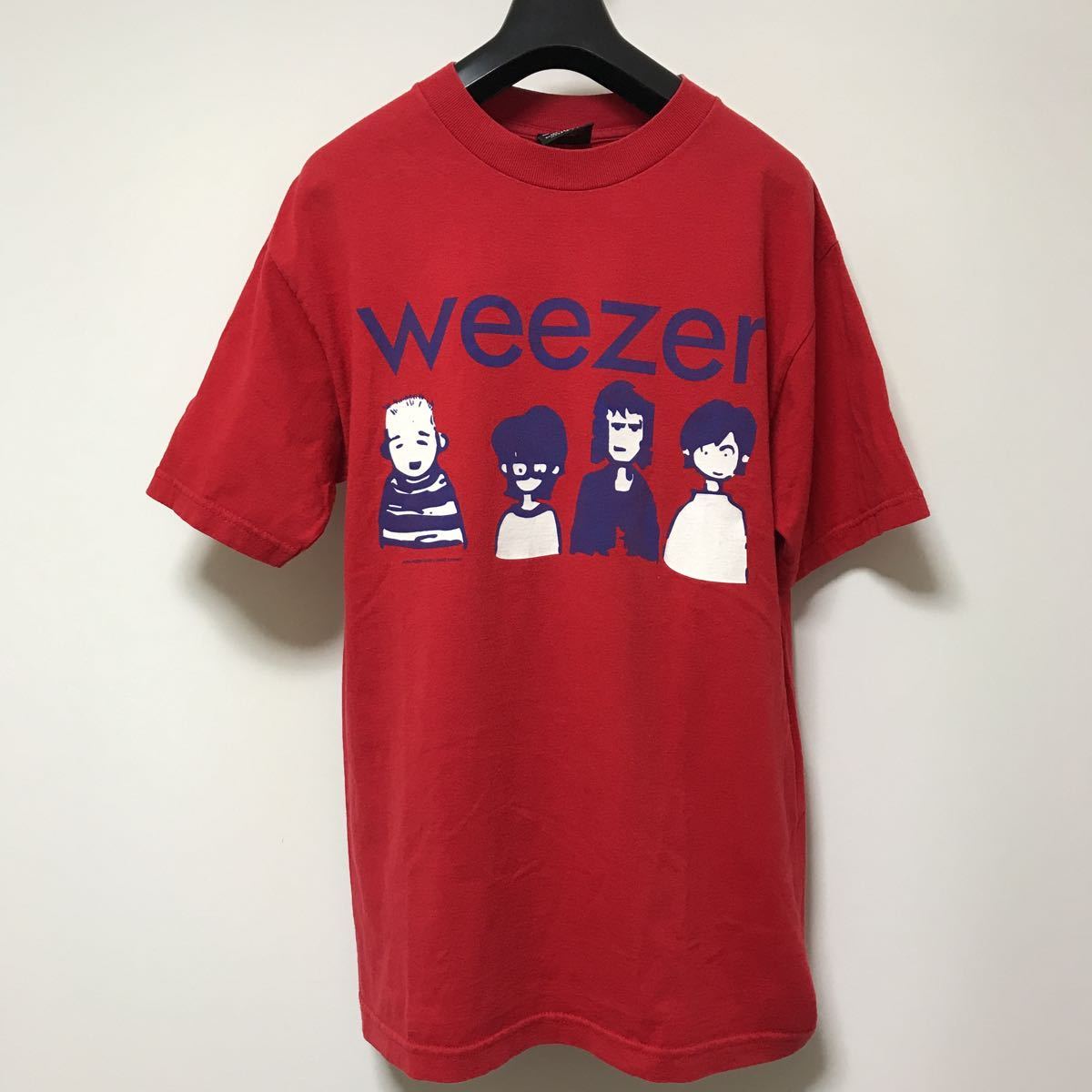 Weezer ウィーザー ☺《激レア！》ビンテージ《giant》USA製weezerバンドT
