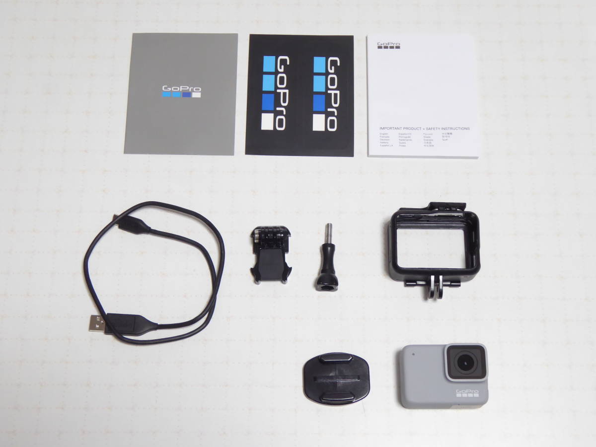100%新品，お得 GoPro HERO7 WHITE ゴープロ アクション カメラ(その他)｜売買されたオークション情報、yahooの商品情報をアーカイブ公開 - オークファン その他