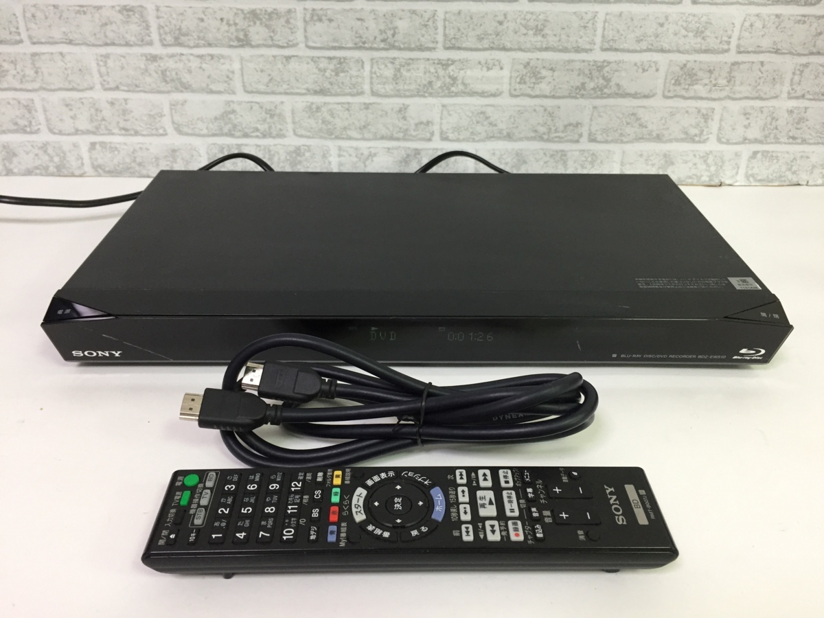 SONY BDレコーダー BDZ-EW510 中古品6560