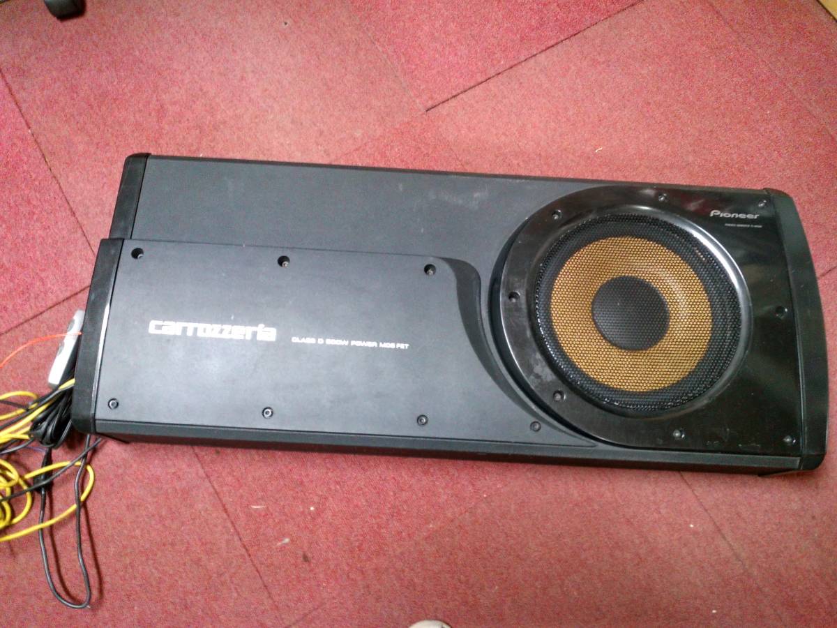 新作，豊富な CARROZZERIA サブウーハー TS－WX99A