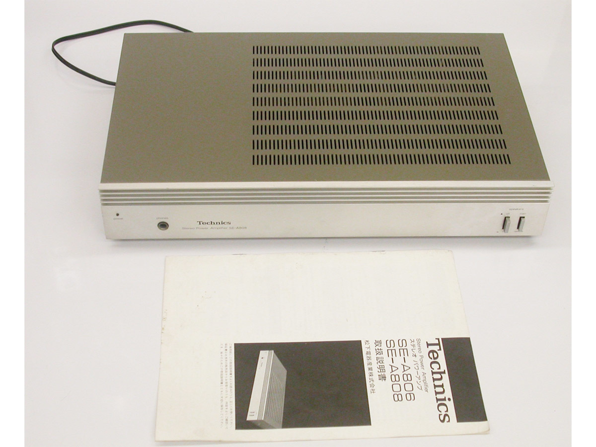 Technics SE-A808 Stereo ST-K808 se-a808 Yahoo!オークション 「(st-k