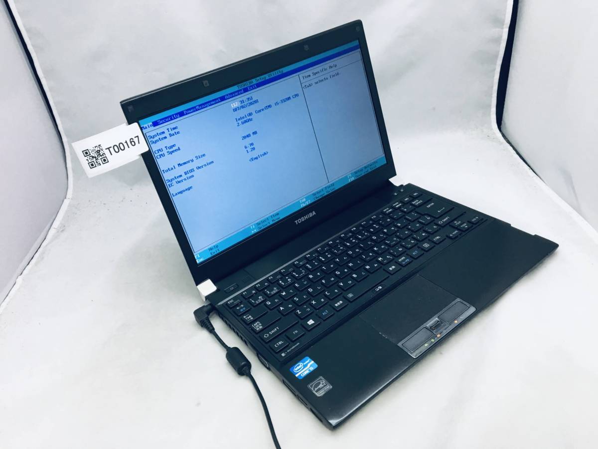 限定SALE，お買い得 ジャンク TOSHIBA dynabook R732/G / Intel Core i5 3320M 2.60GHz / 2GB(12インチ～)｜売買されたオークション情報、yahooの商品情報をアーカイブ公開 - オークファン 東芝