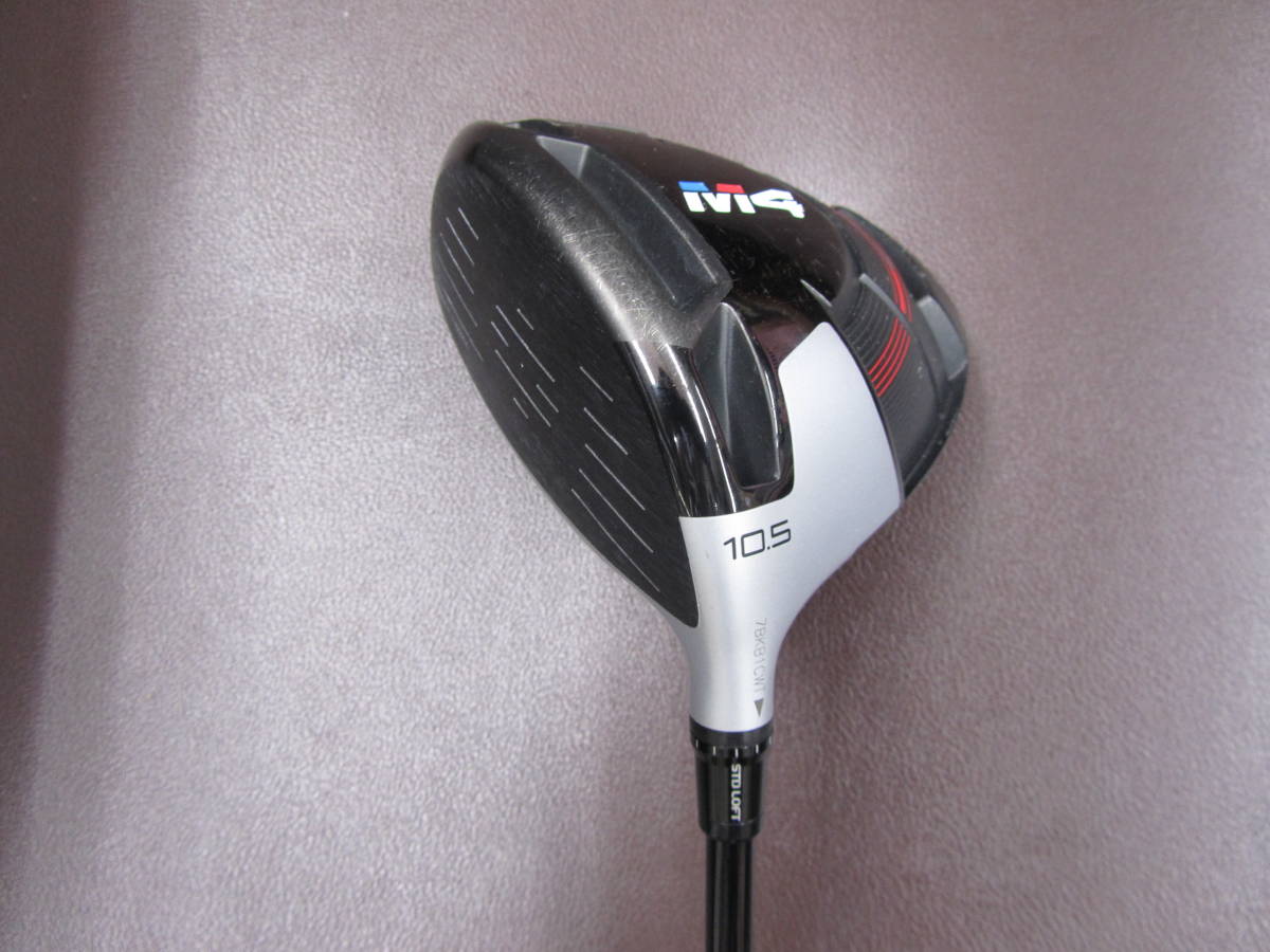 左用☆中古☆税込 テーラーメイド M4ドライバー 10.5° FUBUKI TM5 硬さ 