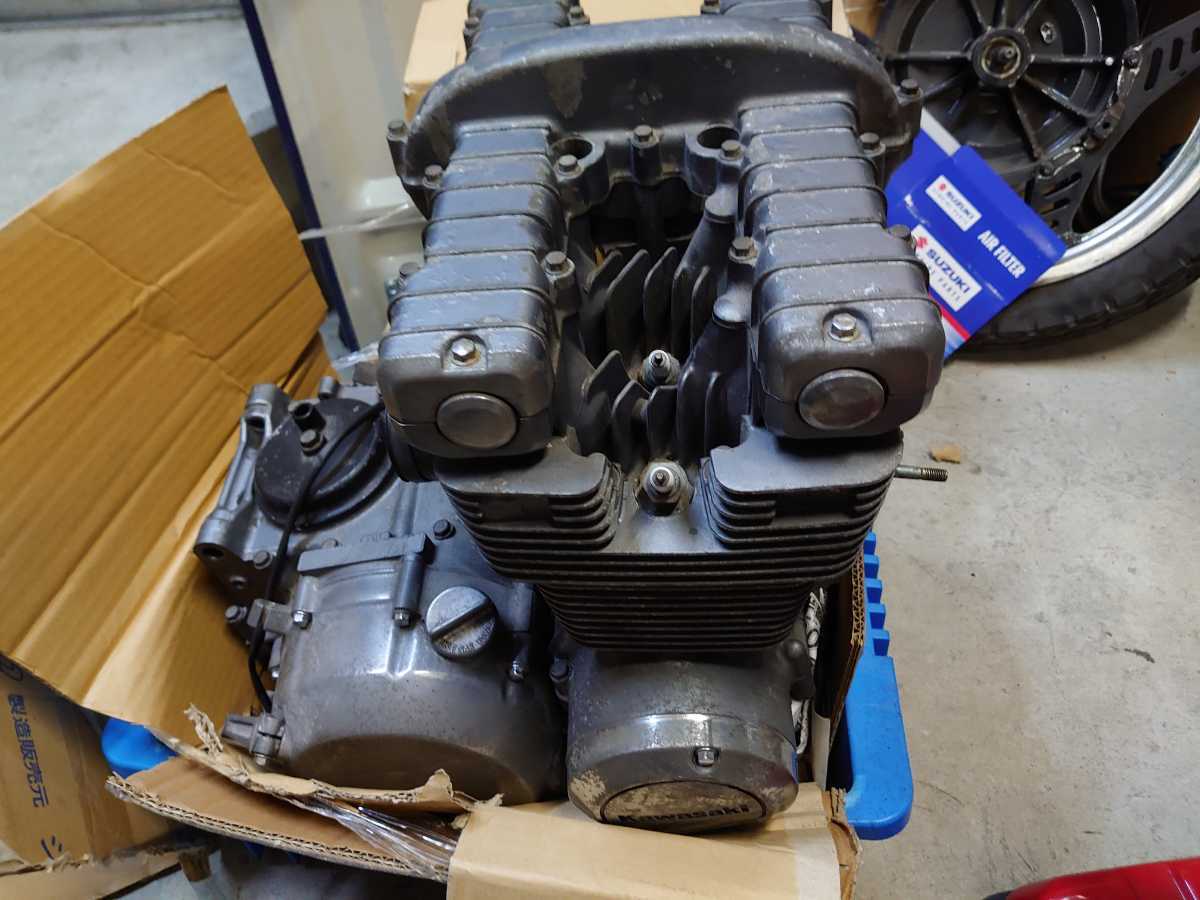 ゼファー400 実働エンジン ゼファーχ z400fx z400gp GPZ400f