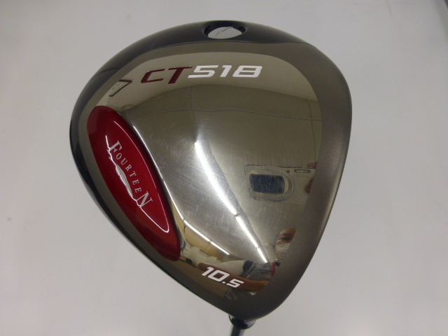 大人気，HOT フォーティーン CT 518 10.5&deg; FT15d wt50 SR 47.75(その他)｜売買されたオークション情報、yahooの商品情報をアーカイブ公開 - オークファン 男性右きき用