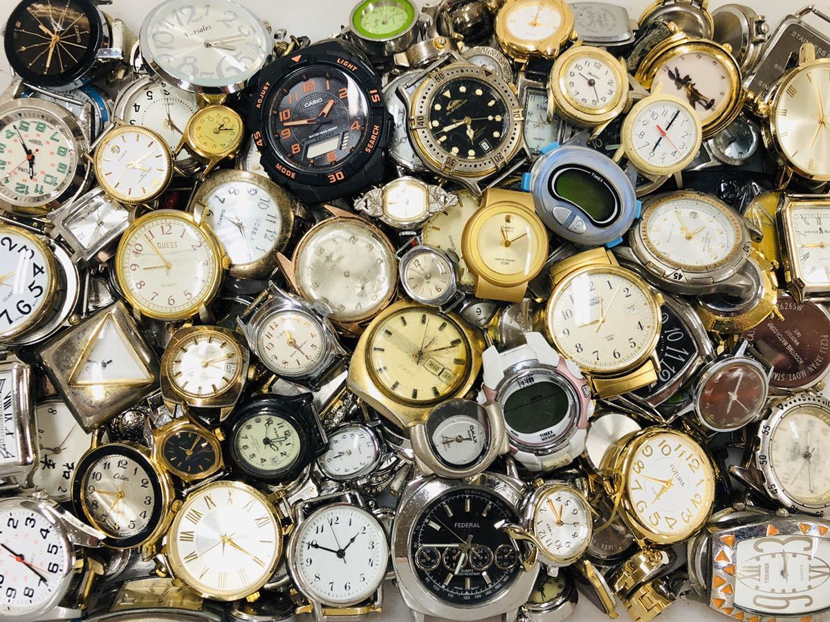 腕時計 動作未確認 大量 200点 ジャンク品 -フェイスのみの中古品 