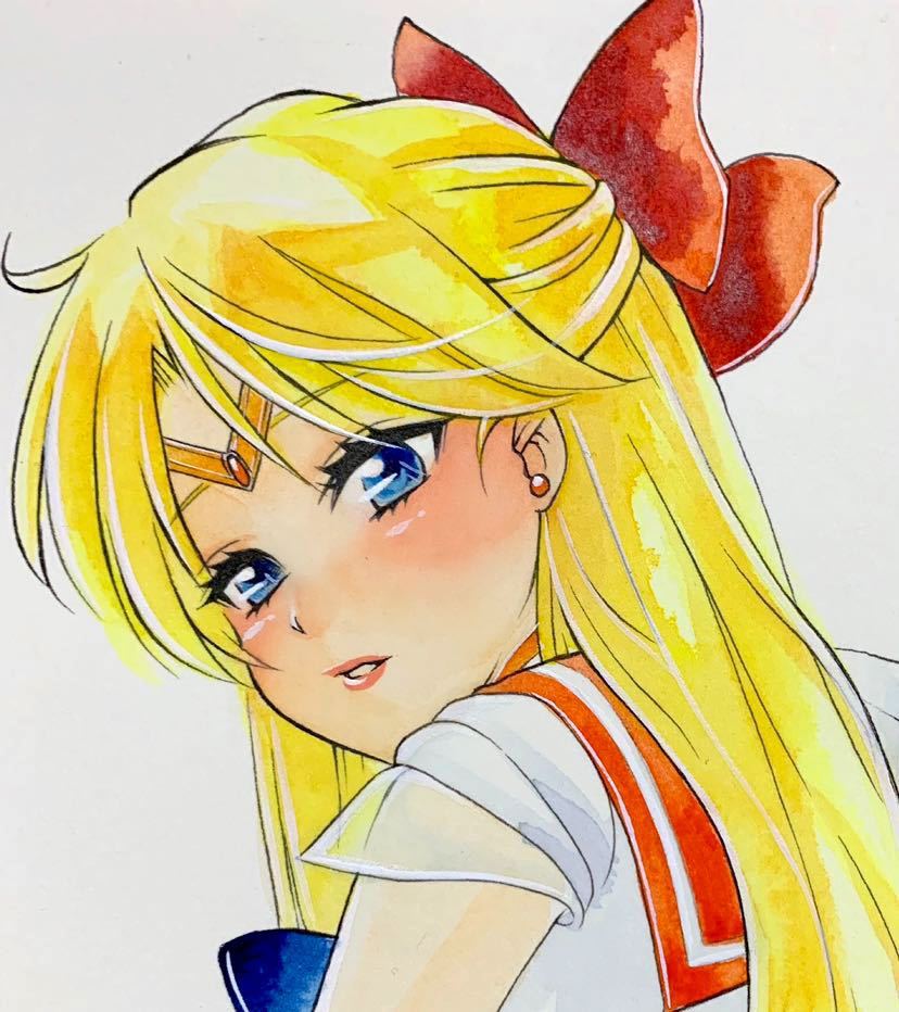 美少女戦士セーラームーン☆セーラーヴィーナス☆B5☆同人手描き